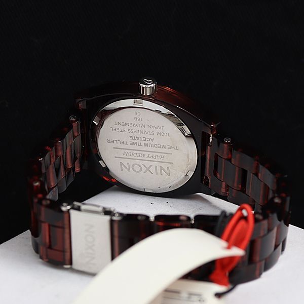 1 иен работа не использовался товар коробка / koma 3 есть Nixon QZ A1214 200 medium Time Teller выцветание te-to женские наручные часы SGN 2000000 NSK