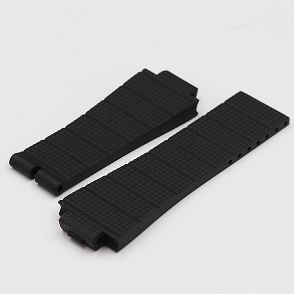 1 jpy beautiful goods Roger Dubuis original belt rubber belt black 23mm men's wristwatch for DOI 2000000 NSK