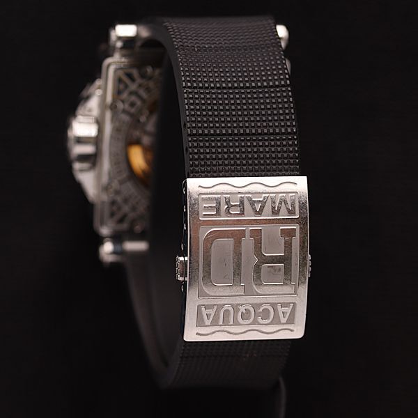 1円 ギャラ付 ロジェデュブイ アクアマーレ GA35.21.9/0 AT シルバー文字盤 300ｍ メンズ腕時計 OGH 0000330 3DKTの画像3