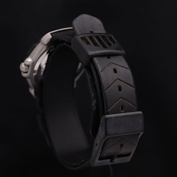 1円 タグホイヤー フォーミュラ1 WA1215 ブラック文字盤 プロフェッショナル200m デイト QZ メンズ腕時計 NSY 0551100 4PRTの画像3