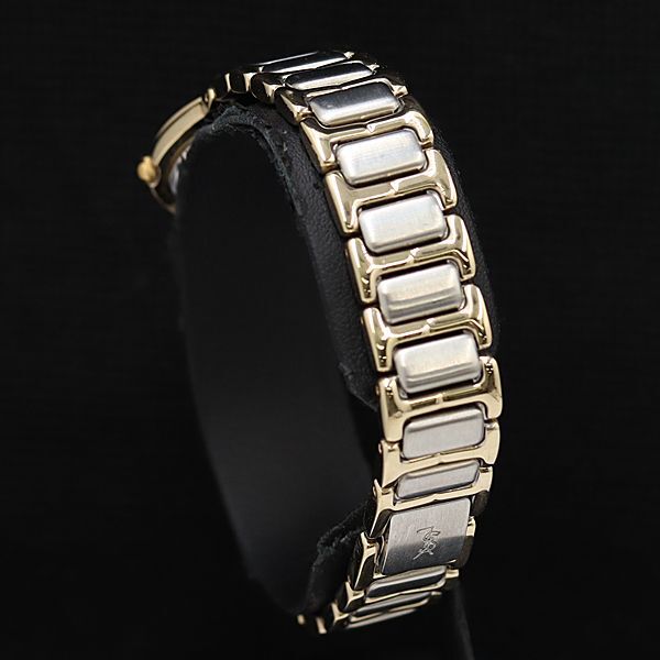 1 jpy Yves Saint-Laurent 2200-229789Y QZ ivory face lady's wristwatch DOI 5643000 4PRT