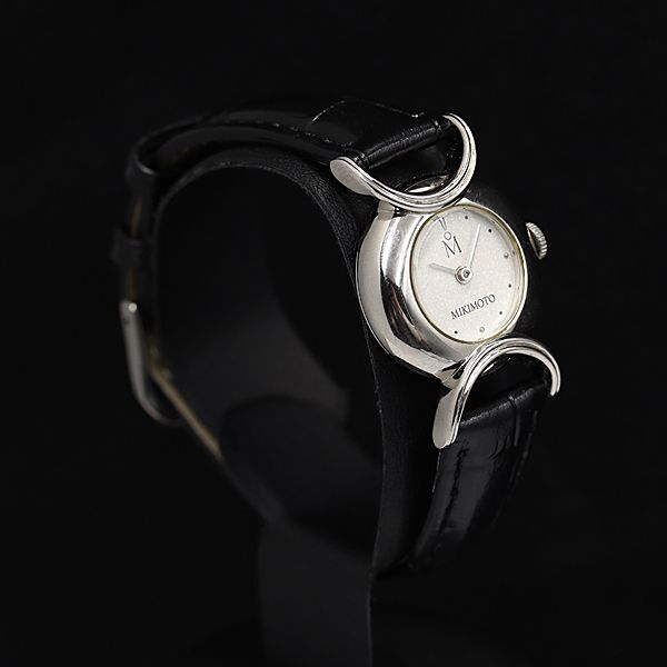 1円 ミキモト QZ NNS-8027F シルバー文字盤 レディース腕時計 TCY 3404000 4PRTの画像2