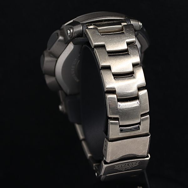 1円 カシオ プロトレック PRW-5100T 電波ソーラー デジアナ メンズ腕時計 KTR 7561000 4APYの画像3