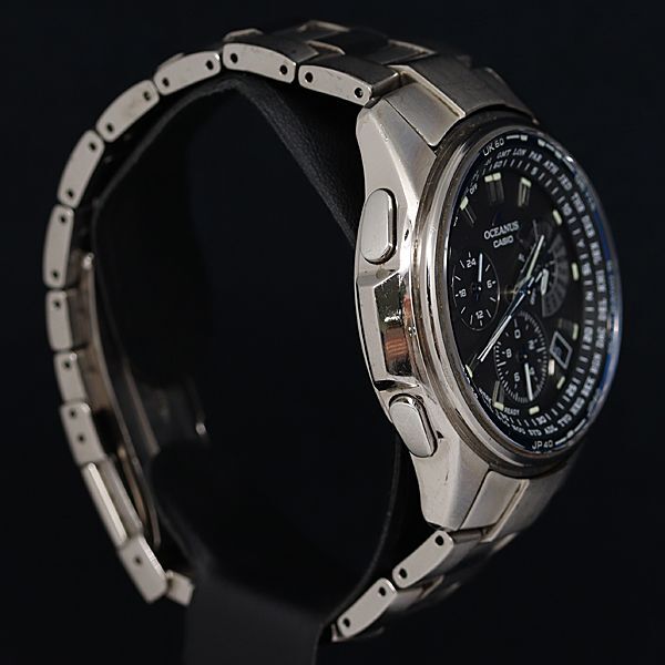 1 иен работа хорошая вещь радиоволны солнечный Casio Oceanus 0CW-M700 Tough Solar Date серый циферблат мужские наручные часы OKZ 8273100 4ANT