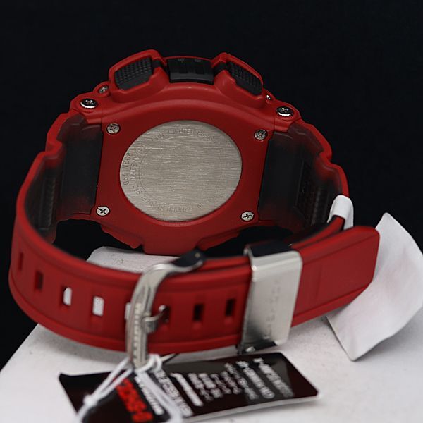 1円 電波ソーラー 保付 定価約￥35,000 カシオ Gショック マッドマン GW-9300RD レッド デジタル文字盤 メンズ腕時計 OKZ 6406000 4MGYの画像4