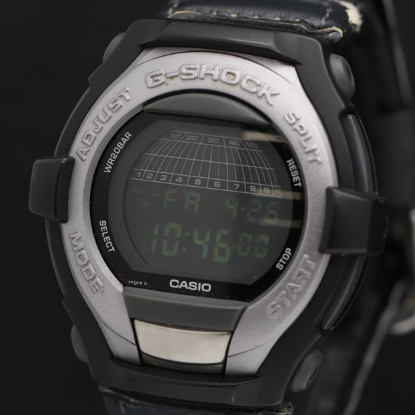 1円 稼働 QZ 良品 カシオ Gショック Gクール GT-001 デジタル文字盤 メンズ腕時計 KRK 8174000 4PRYの画像1