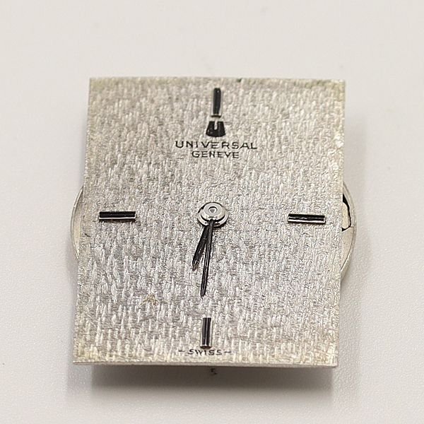 1円 ユニバーサルジュネーブ ムーブメント 1-42 シルバー文字盤 20mm メンズ腕時計用 DOI 2000000 NSKの画像1
