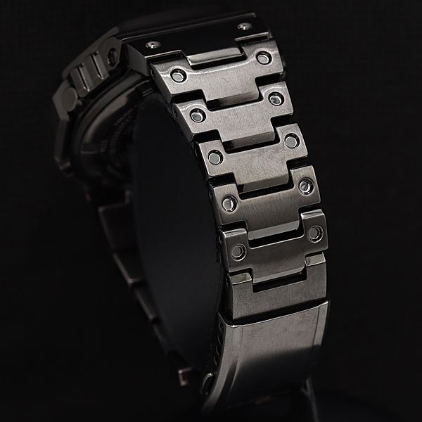 1円 箱付 稼働 良品 カシオ G-SHOCK GM-B2100 タフソーラー デジアナ ブラック文字盤 オクタゴン メンズ腕時計 DOI 3797000 4NBG2_画像3