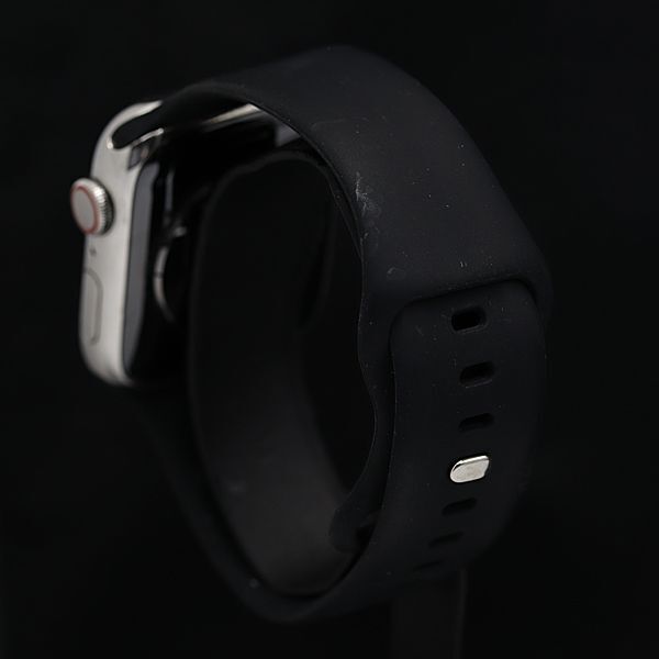 1 jpy Apple watch smart watch rechargeable digital face black ka ramen z/ lady's wristwatch KMR 3797000 4NBG2