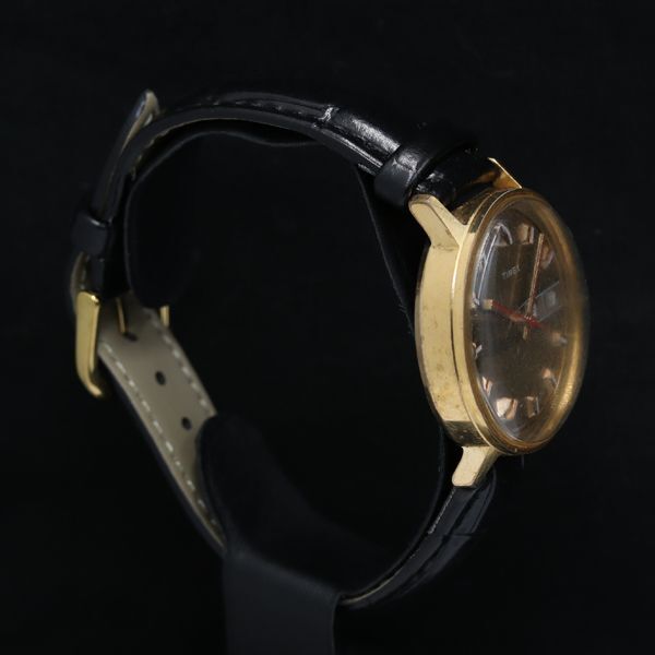 1円 稼働 タイメックス デイデイト 手巻き ゴールド文字盤 メンズ腕時計 TKD 2756000 4BJYの画像2