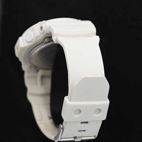 1円 稼働 良品 カシオ QZ Ｇショック GA-150 白文字盤 デジタルスモセコ ラウンド メンズ腕時計 TCY0572000 4ERT_画像3