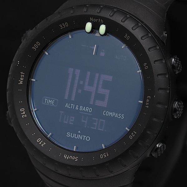 1円 稼働 良品 スントコア QZ OW191 デジタル文字盤 ラウンド メンズ腕時計 TCY3797000 4NBG2の画像1