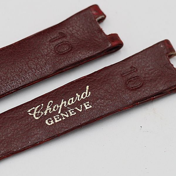 1 иен хорошая вещь Chopard оригинальный ремень кожаный ремень wine red цвет 9mm для женские наручные часы для TCY 3797000 4NBG2