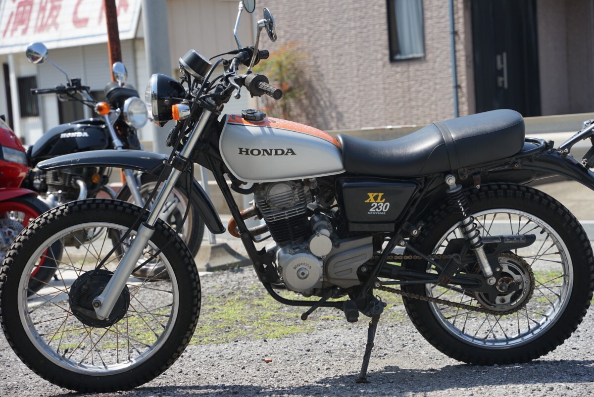 HONDA　XL230 ヴィンテージモトクロス　現車確認可能　全国発送可能　下取り可能_画像2