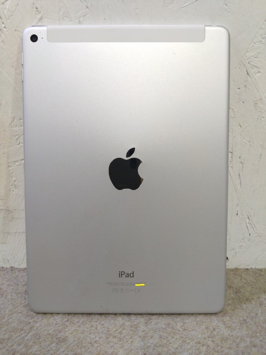 Apple iPad Air 9.7inch 16GB Wi-Fi+Cellularモデル 第2世代 シルバー MGH72J/A ソフトバンク 判定〇 IMEI:352069071440282_画像3