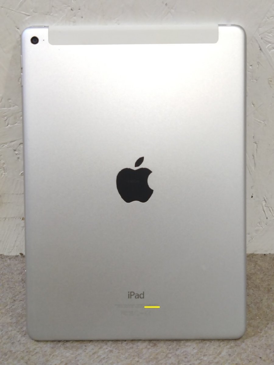 Apple iPad Air 9.7inch 16GB Wi-Fi+Cellularモデル 第2世代 シルバー MGH72J/A ソフトバンク 判定〇 IMEI:356967066489907_画像3