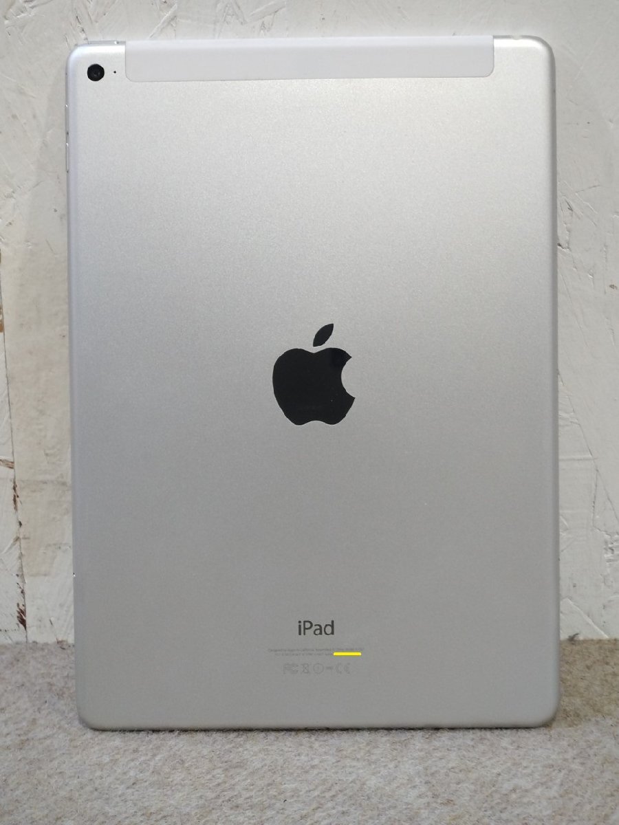 Apple iPad Air 9.7inch 16GB Wi-Fi+Cellularモデル 第2世代 シルバー MGH72J/A ソフトバンク 判定〇 IMEI:352069071535537の画像3