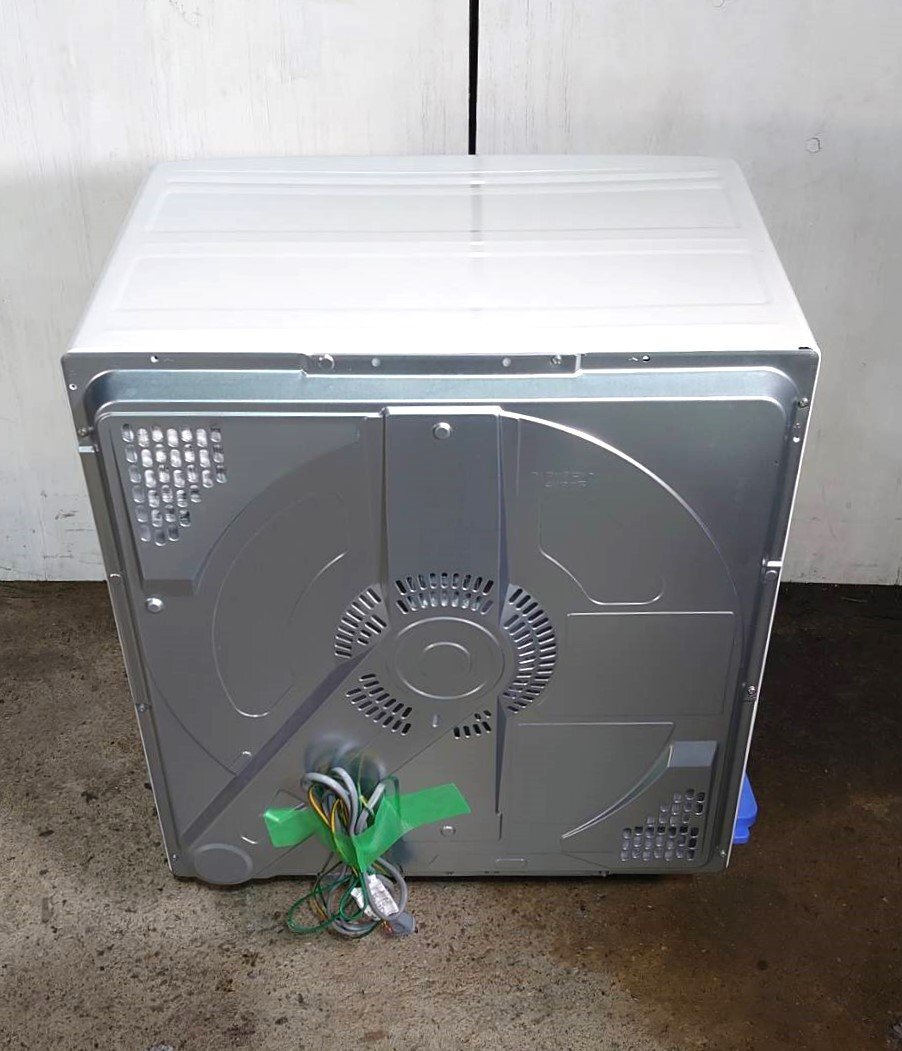 【大阪/岸和田発】Panasonic 電気衣類乾燥機 NH-D603-W 2023年製 ホワイト 左開き 乾燥容量6.0kg ツイン2温風 2層ステンレスドラムの画像4