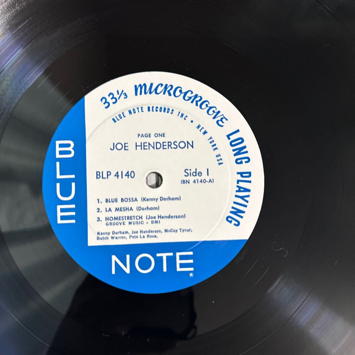【LP】BLUE NOTE プレミアム復刻シリーズ　JOE HENDERSON / PAGE ONE BLP4140_画像8