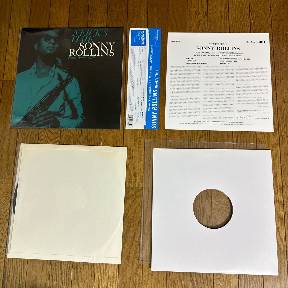 【LP】BLUE NOTE プレミアム復刻シリーズ　Sonny Rollins / Newk's Time BLP4001_画像2