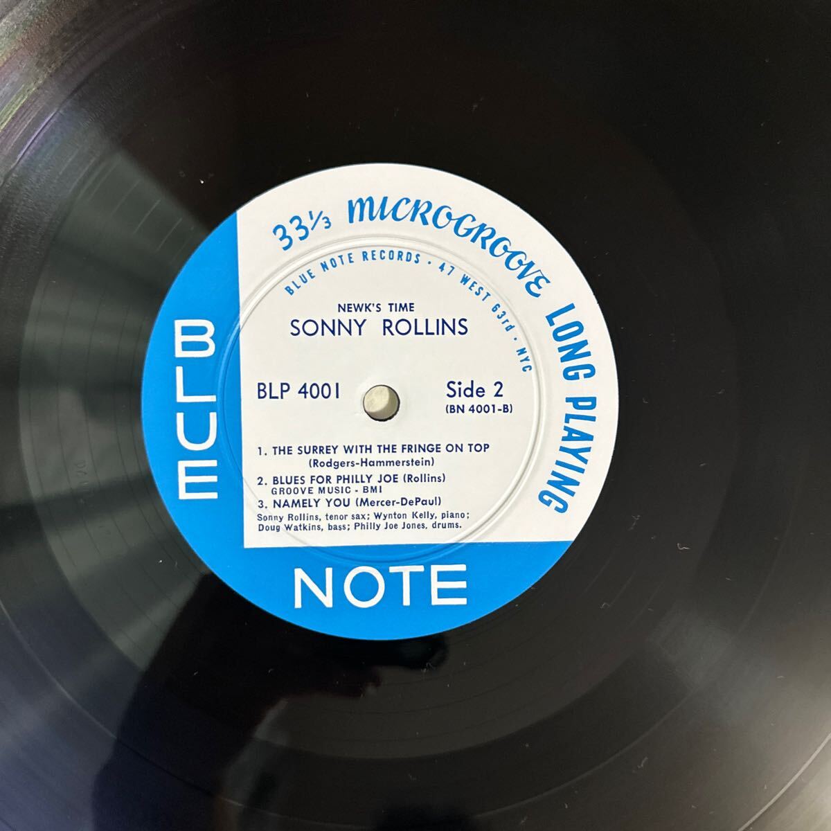 【LP】BLUE NOTE プレミアム復刻シリーズ　Sonny Rollins / Newk's Time BLP4001_画像9