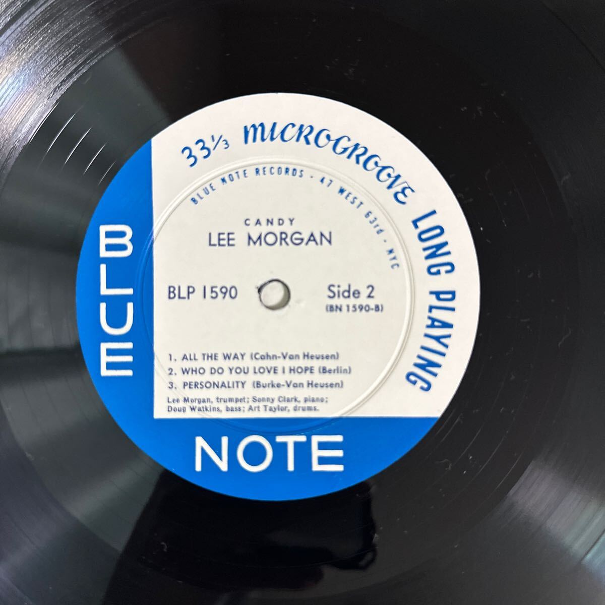 【LP】BLUE NOTE プレミアム復刻シリーズ LEE MORGAN CANDY BLP1590の画像7