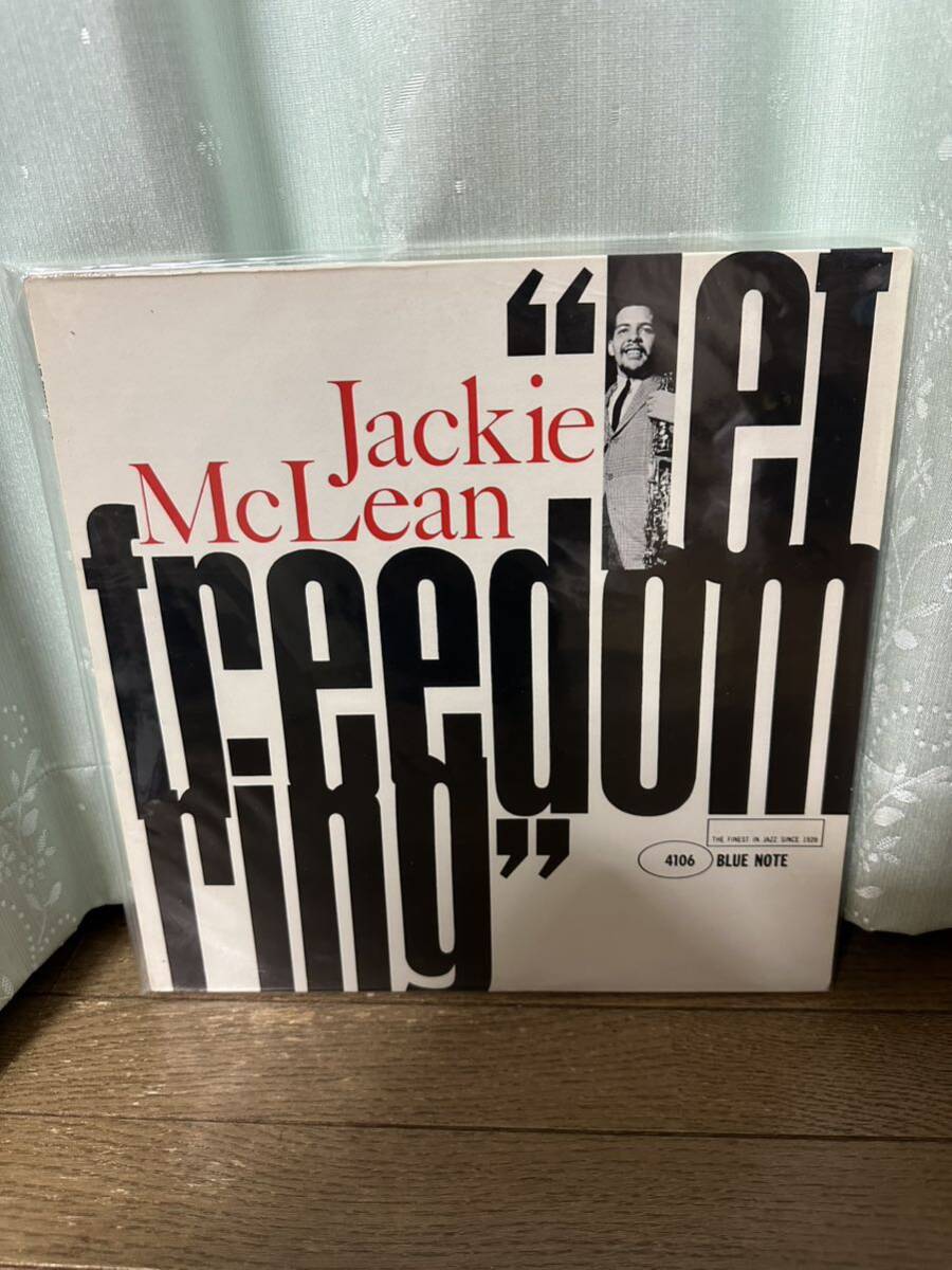 【LP】 VAN GELDER 刻印 BLP 4106 Jackie McLean / Let Freedom Ringの画像1