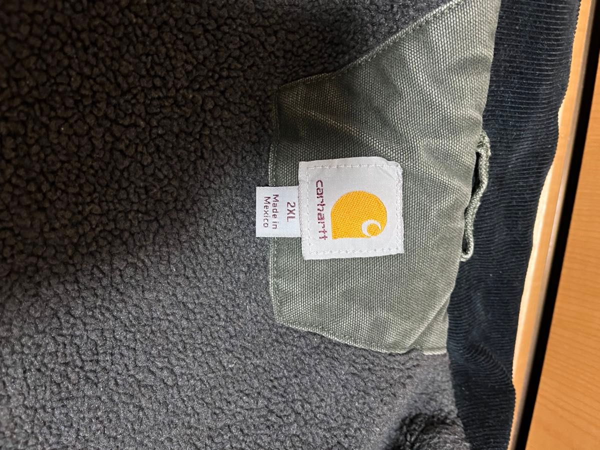 Carhartt カーハート デニムジャケット モスグリーン 2XL