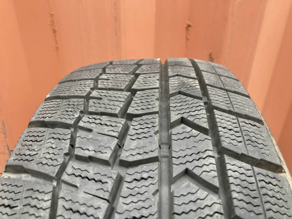 195/45R17 4本 DUNLOP 冬タイヤ中古 バリ溝 アクアヴィッツヤリススイスポなどに 手渡し可 札幌市白石区 H1445_画像4