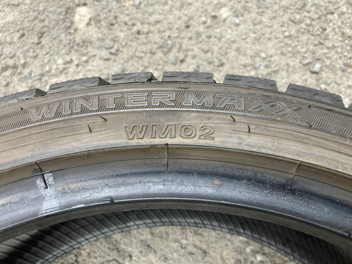 195/45R17 4本 DUNLOP 冬タイヤ中古 バリ溝 アクアヴィッツヤリススイスポなどに 手渡し可 札幌市白石区 H1445_画像5