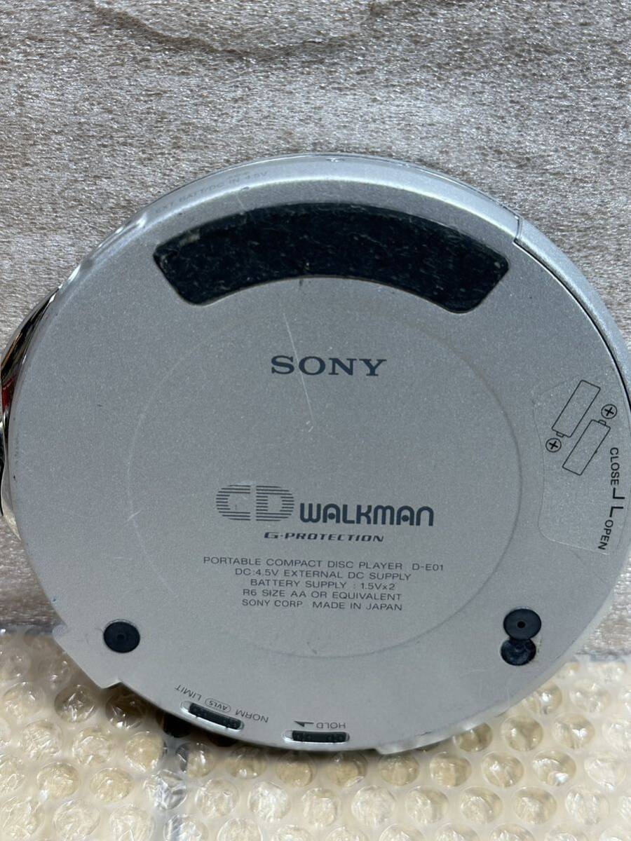 SONY CDウォークマン D-E01 ポータブルCDプレーヤー SONY WALKMAN 中古品の画像5