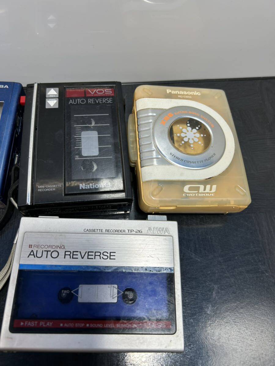 カセットテープ AIWA Panasonic TOSHIBA National Cassette まとめ　4台　_画像3
