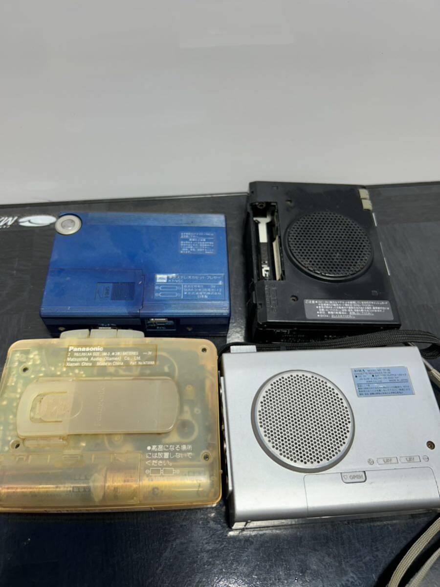 カセットテープ AIWA Panasonic TOSHIBA National Cassette まとめ　4台　_画像4