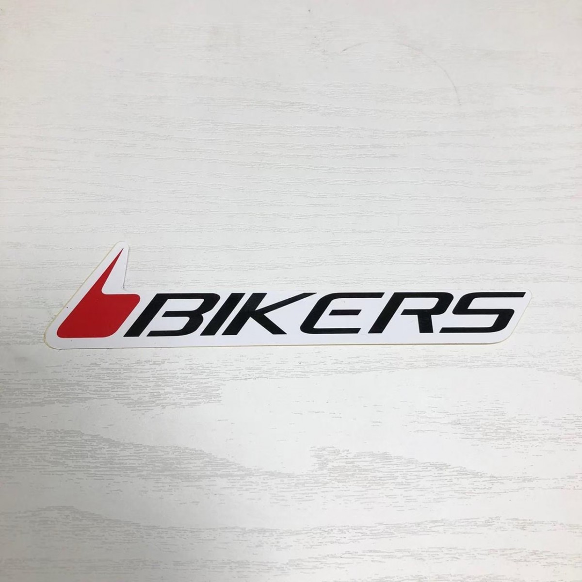 BIKERS bikers バイカーズ ステッカー 白背景黒文字　S60_画像1