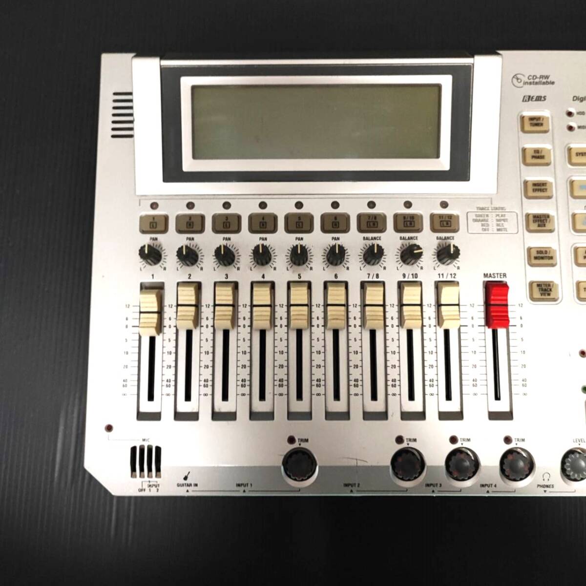 KORG D12 Digital Recording Studio многоканальный магнитофон работоспособность не проверялась текущее состояние товар 