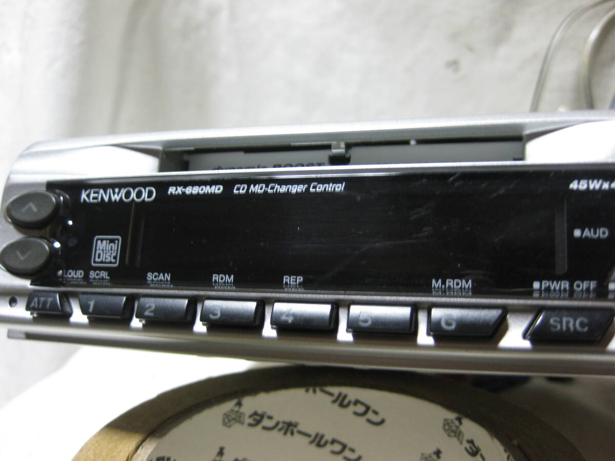 R-2162 KENWOOD Kenwood RX-680MD&RD-380 1D/1D size CD&MD deck guaranteed 