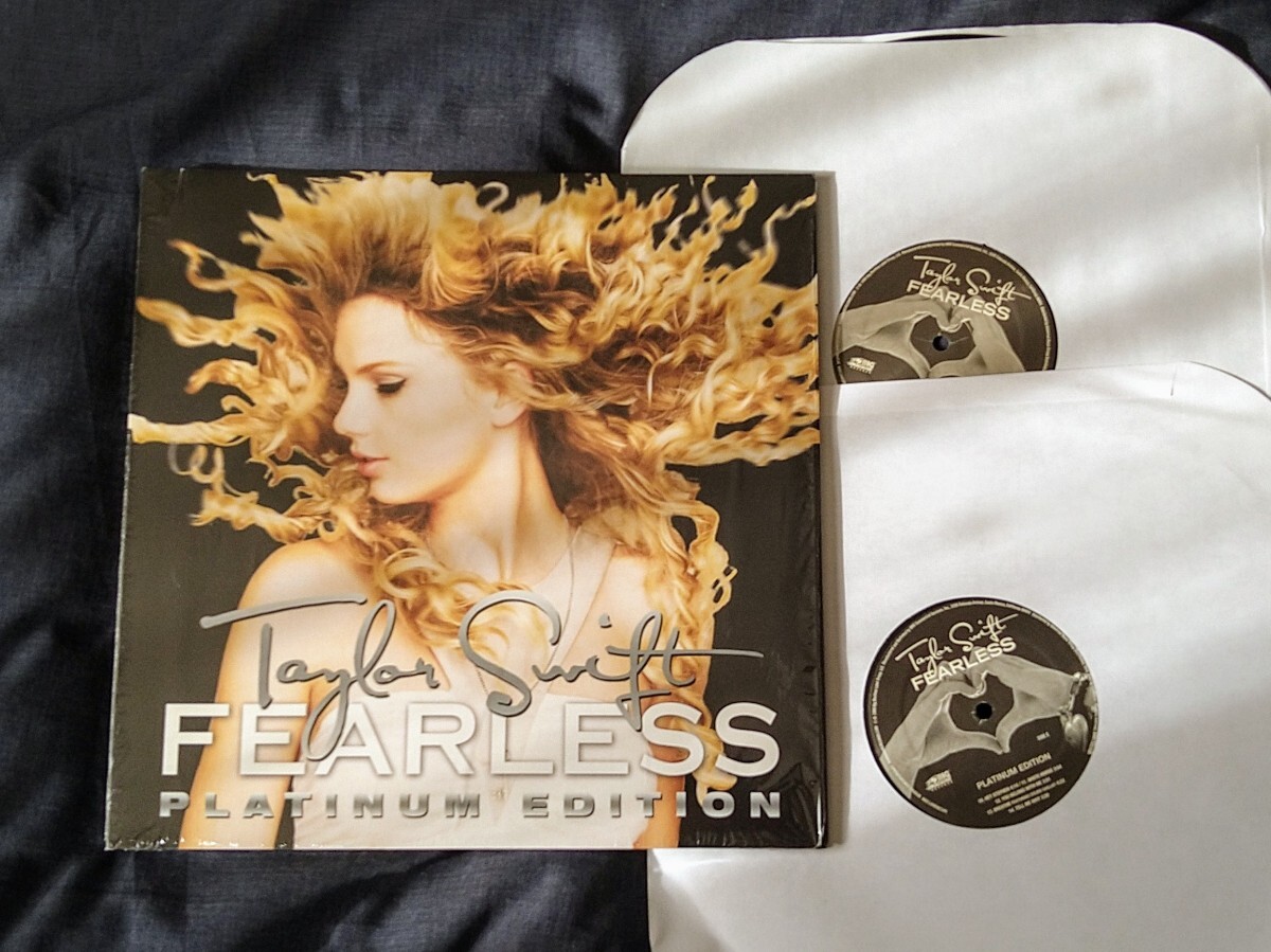taylor swift「FEARLESS platinum edition」アナログレコード 輸入盤 テイラー・スウィフト_画像1