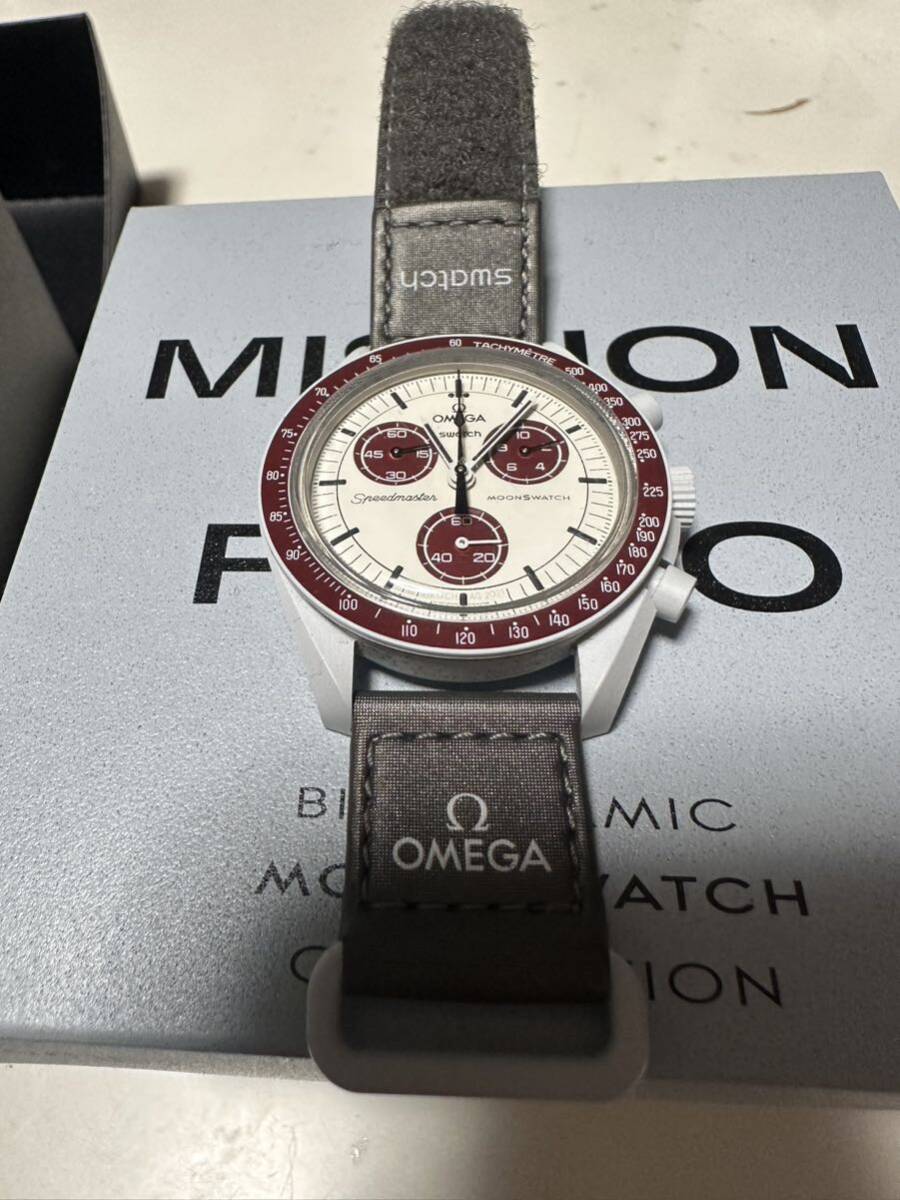 Swatch オメガ スウォッチ × オメガ ミッション トゥ プルート腕時計 スウォッチ OMEGA の画像2