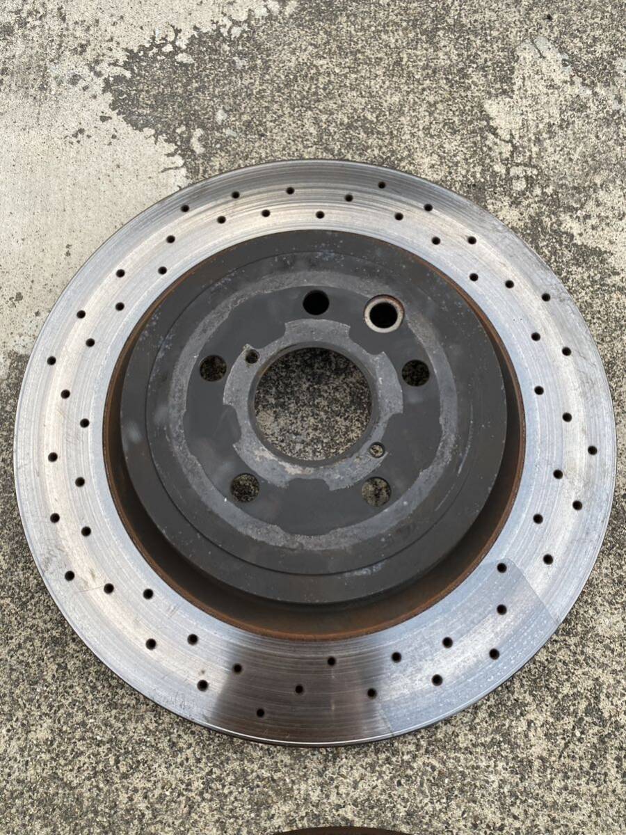  Lexus ISF IS-F USE20 brake rotor original Brembo front rear for 1 vehicle set drilled 