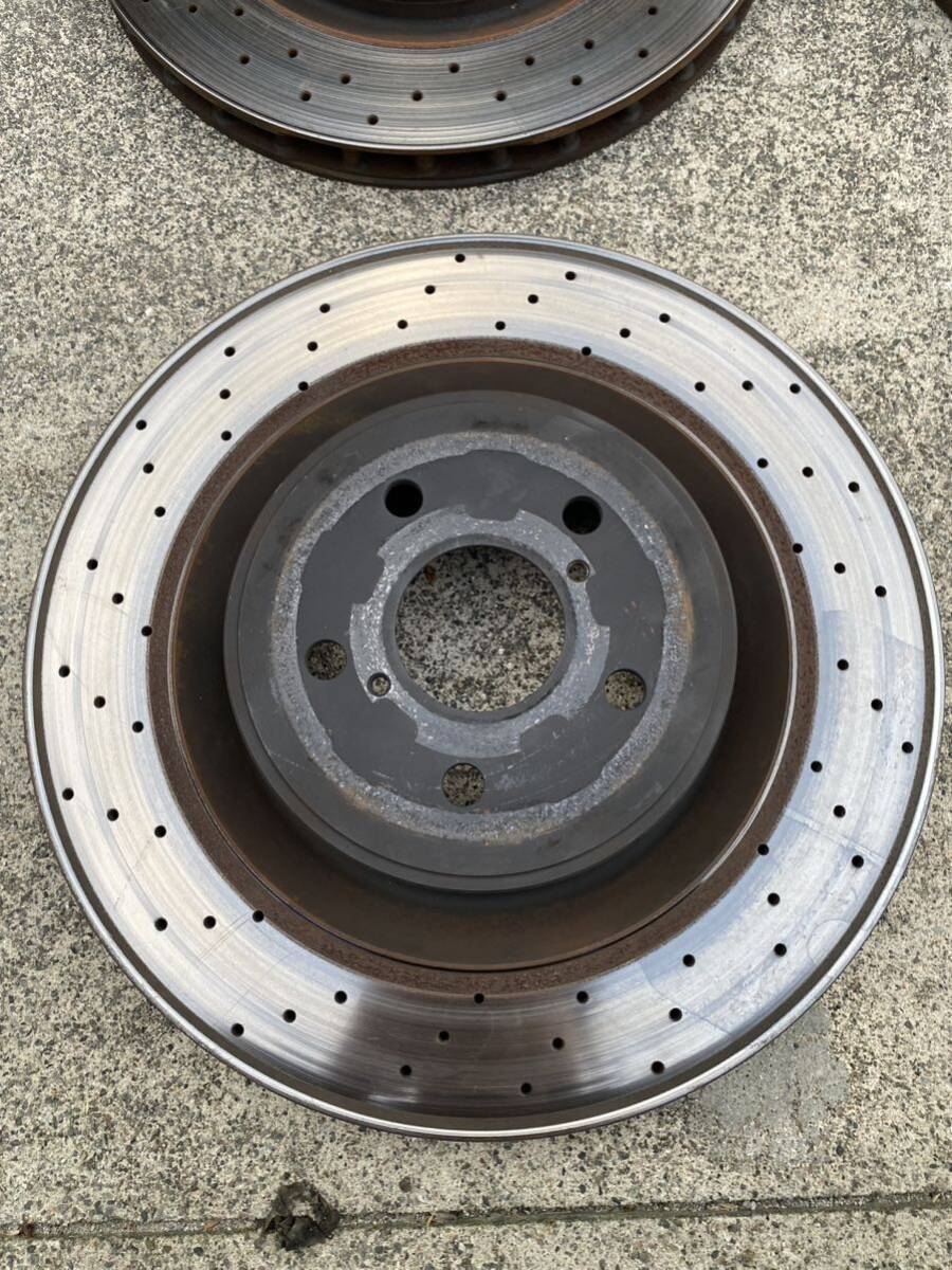  Lexus ISF IS-F USE20 brake rotor original Brembo front rear for 1 vehicle set drilled 