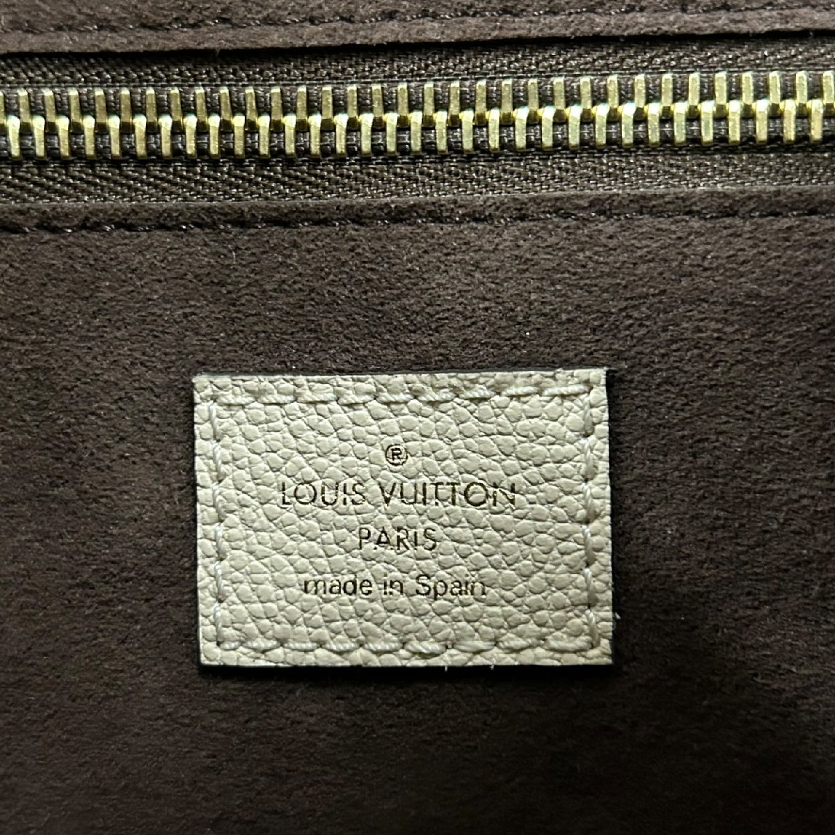 LOUIS VUITTON ルイヴィトン M46676 ネヴァーフルMM モノグラムアンプラント レディース トートバッグ ショルダーバッグ ホワイト系 ポーチ_画像7