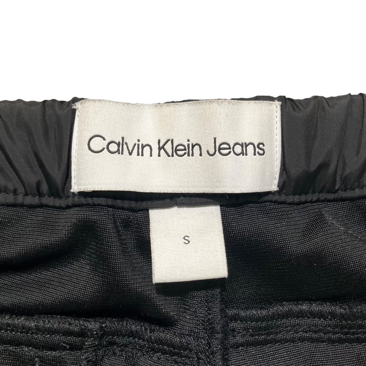 Calvin Klein Jeans カルバンクラインジーンズ シャイニーナイロンパンツ S カーゴパンツ_画像7