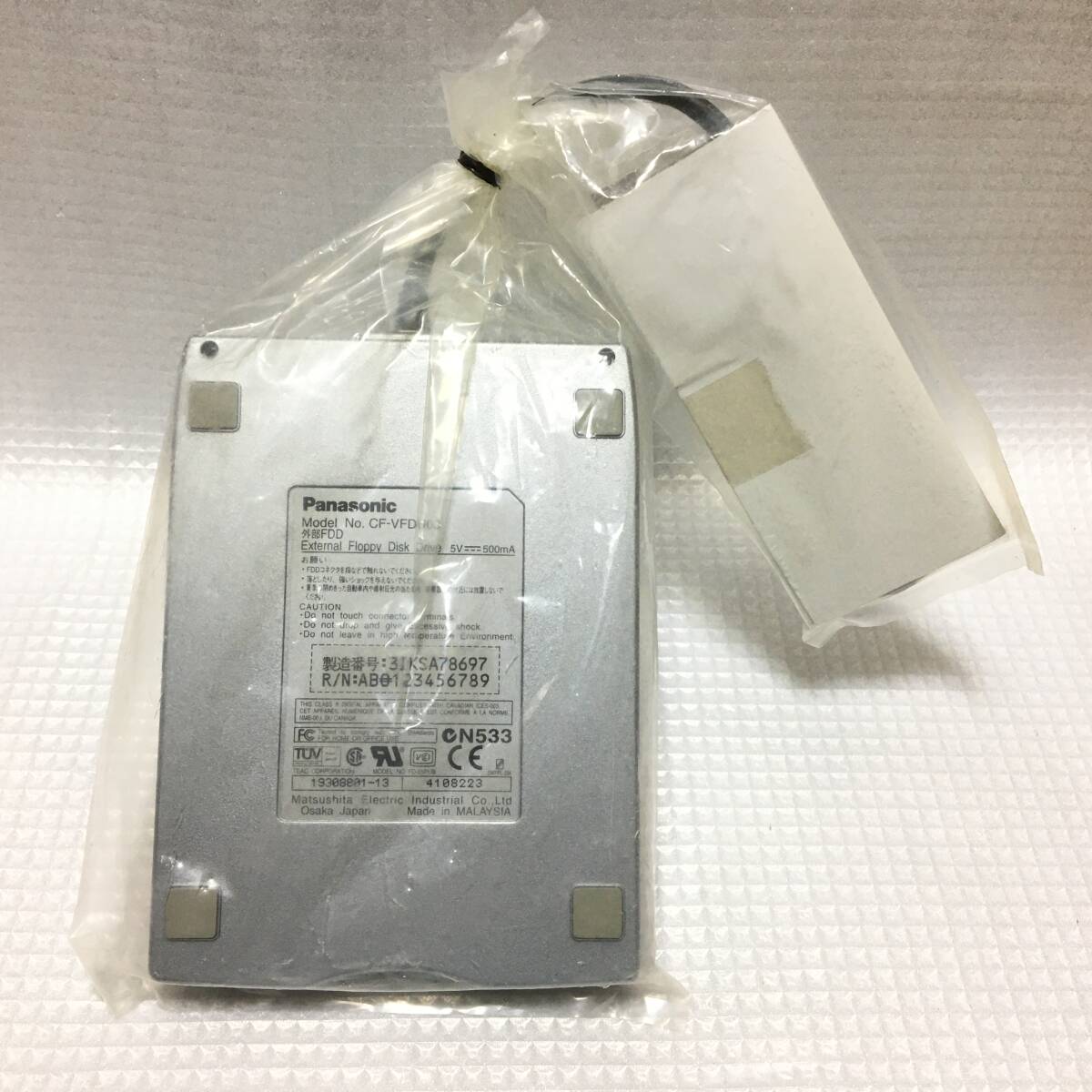 # не использовался Panasonic CF-VFDU03U Panasonic производства Note PC для USB подключение флоппи-дисковод нераспечатанный FDD