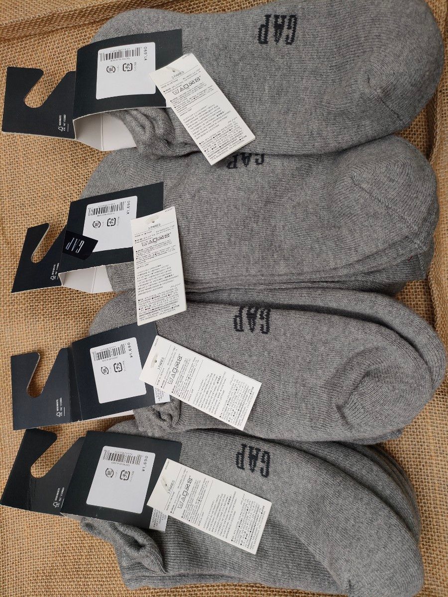 GAP ANKLE SOCKS 3Pairs×4セット