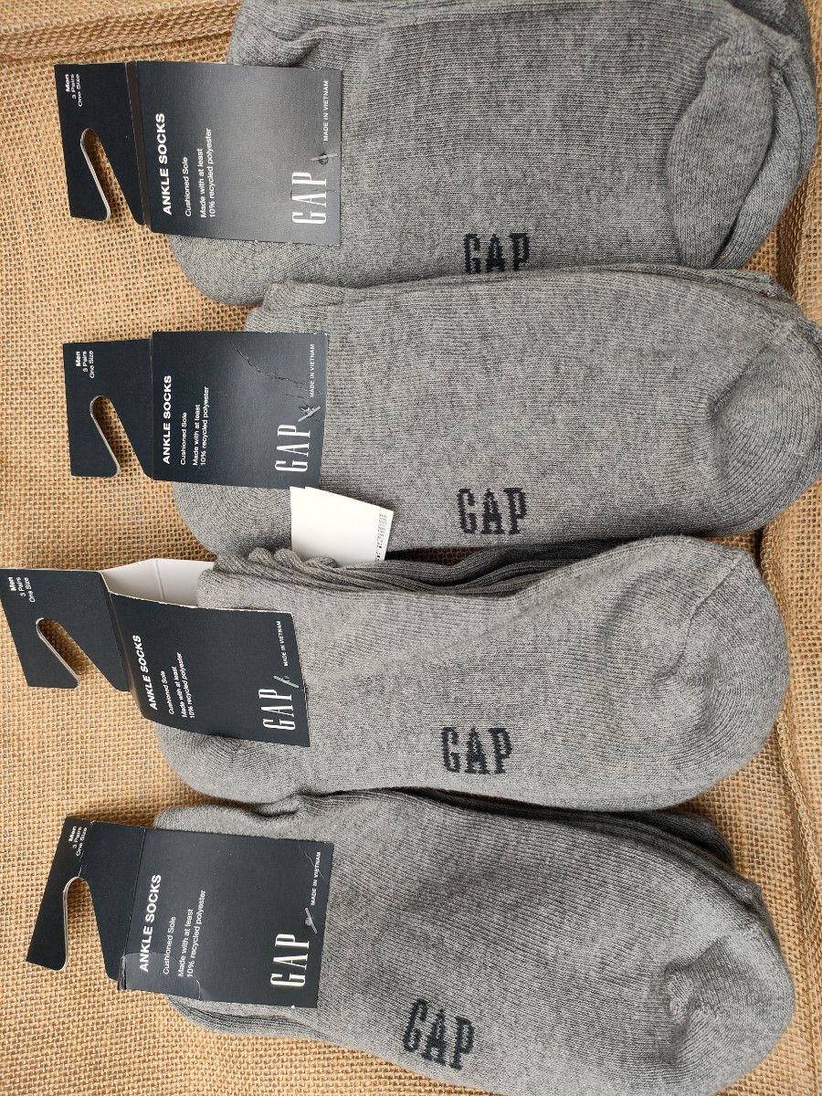 GAP ANKLE SOCKS 3Pairs×4セット