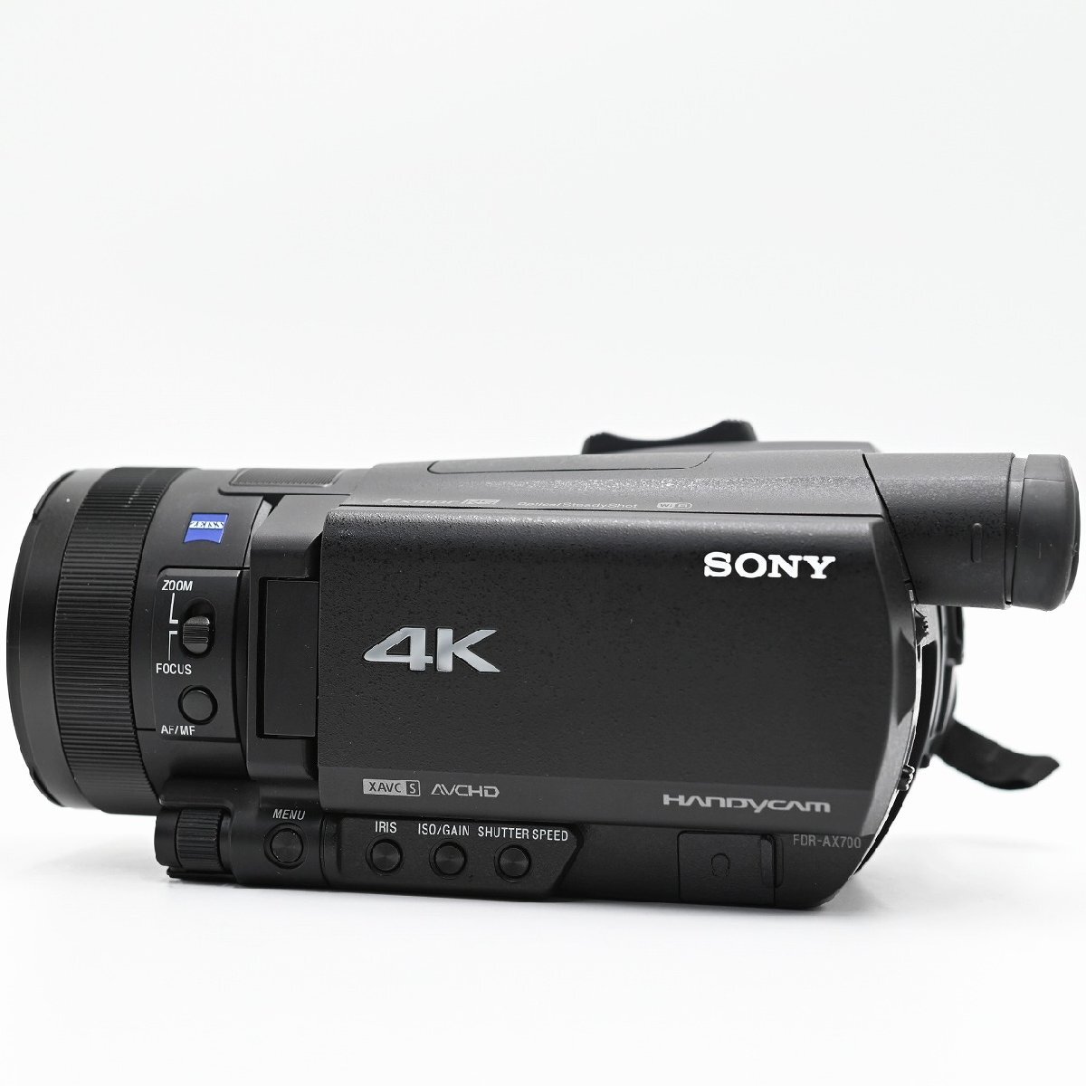 ソニー SONY 4K ビデオカメラ Handycam FDR-AX700 ブラック ビデオカメラ_画像3