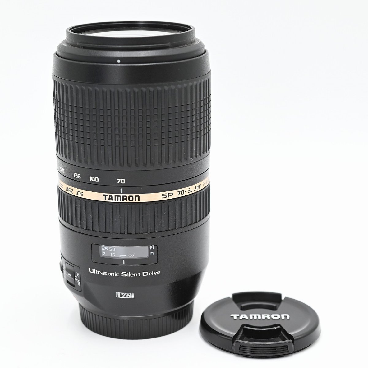 TAMRON タムロン 望遠ズームレンズ SP 70-300mm F4-5.6 Di VC USD キヤノン用 フルサイズ対応 A005E 交換レンズ