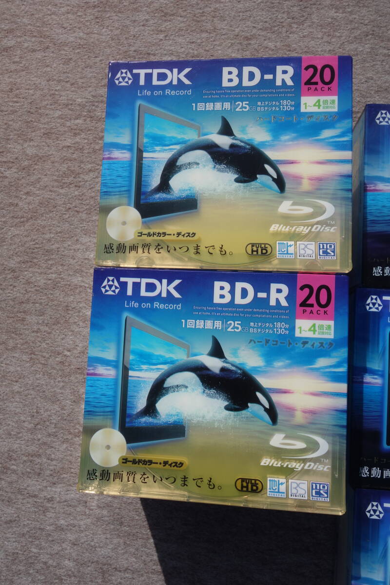 送料無料◆未開封　TDK 録画用ブルーレイディスク BD-R 25GB 1-4倍速　２１０枚＋オマケ30枚セット　 5mmスリムケース BRV25PWB5A_画像3
