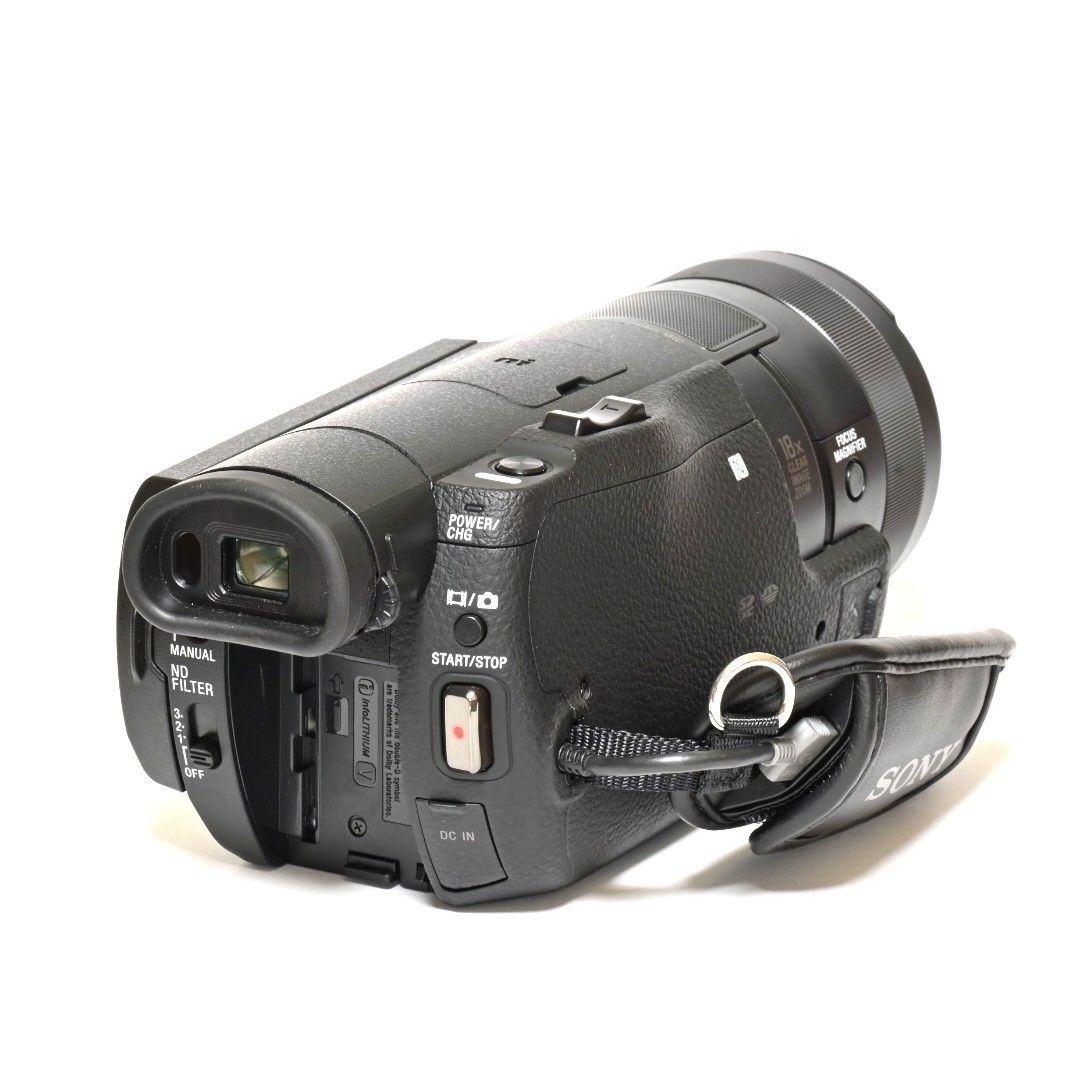 【極上美品】SONY FDR-AX100 4K ビデオカメラ レコーダーソニー