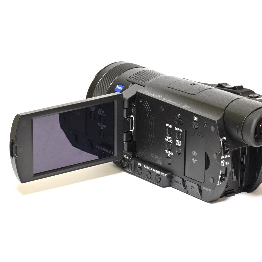 【極上美品】SONY FDR-AX100 4K ビデオカメラ レコーダーソニー
